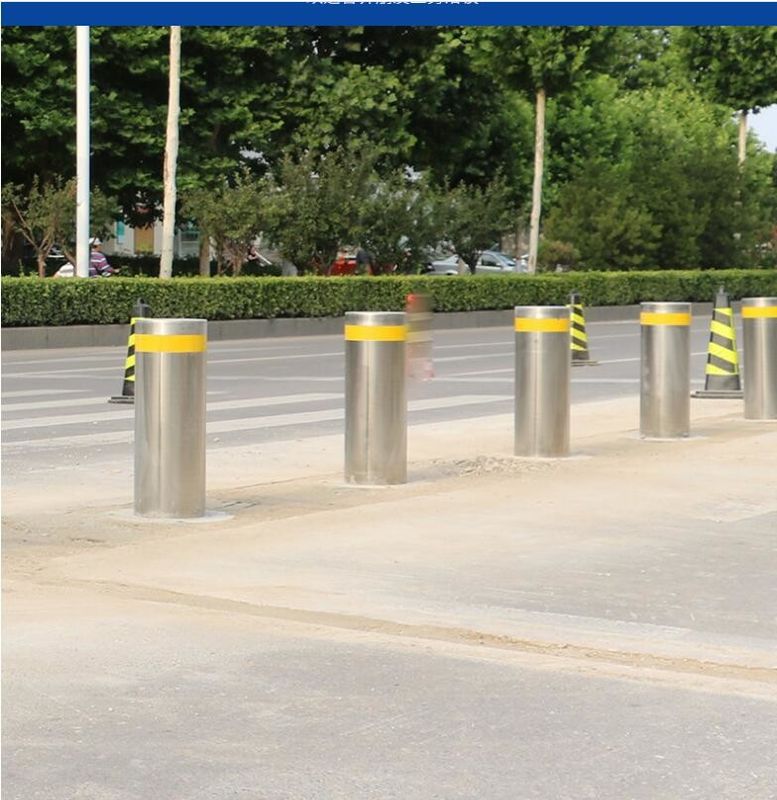 Stable Operation Traffic Hydraulic Road Blocker Lifting Column Adjustable Rise Time