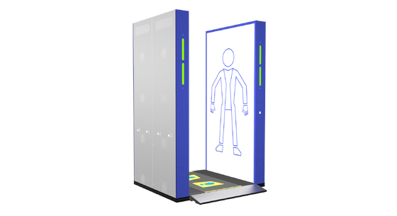 SE-1803 millimeter wave human body security scanner body security screening equipment